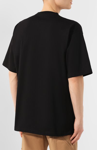 Хлопковая футболка BALENCIAGA, арт. 620969/TIV79, фото 4