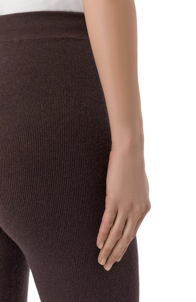 Кашемировый легинсы MVST коричневого цвета по цене 99500 руб., арт. M26.CFW.K409/BLENDED WS, фото 5 Кашемировый легинсы MVST, арт. M26.CFW.K409/BLENDED WS, фото 5