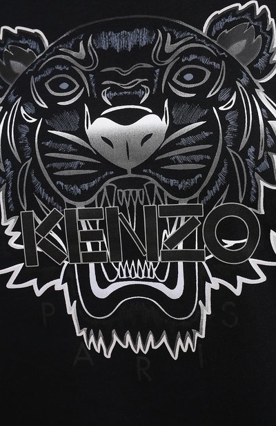 Хлопковая футболка KENZO, арт. FB52TS9724YG, фото 5