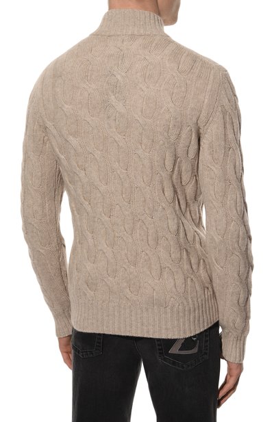 Свитер из шерсти и кашемира MOORER, арт. FEDR0-WS3/M0UMA100120-TEPAC33, фото 4