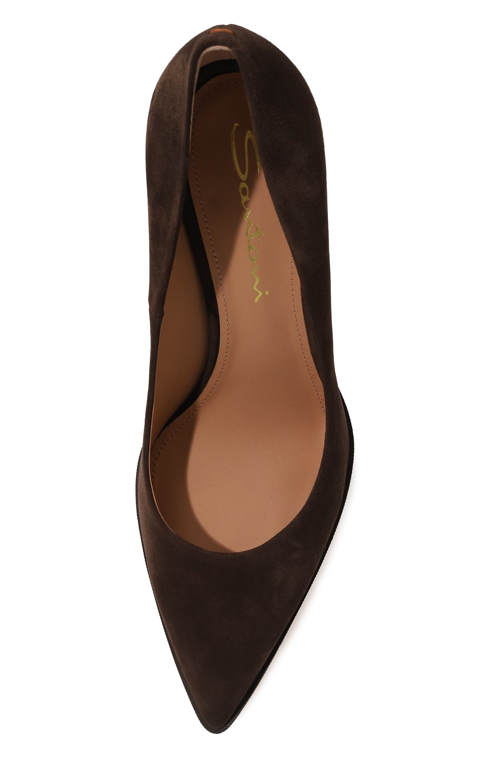 Замшевые туфли SANTONI, арт. WDEG71185PC4NAEA, фото 6