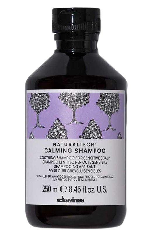 фото Успокаивающий шампунь для чувствительной кожи головы calming (250ml) davines