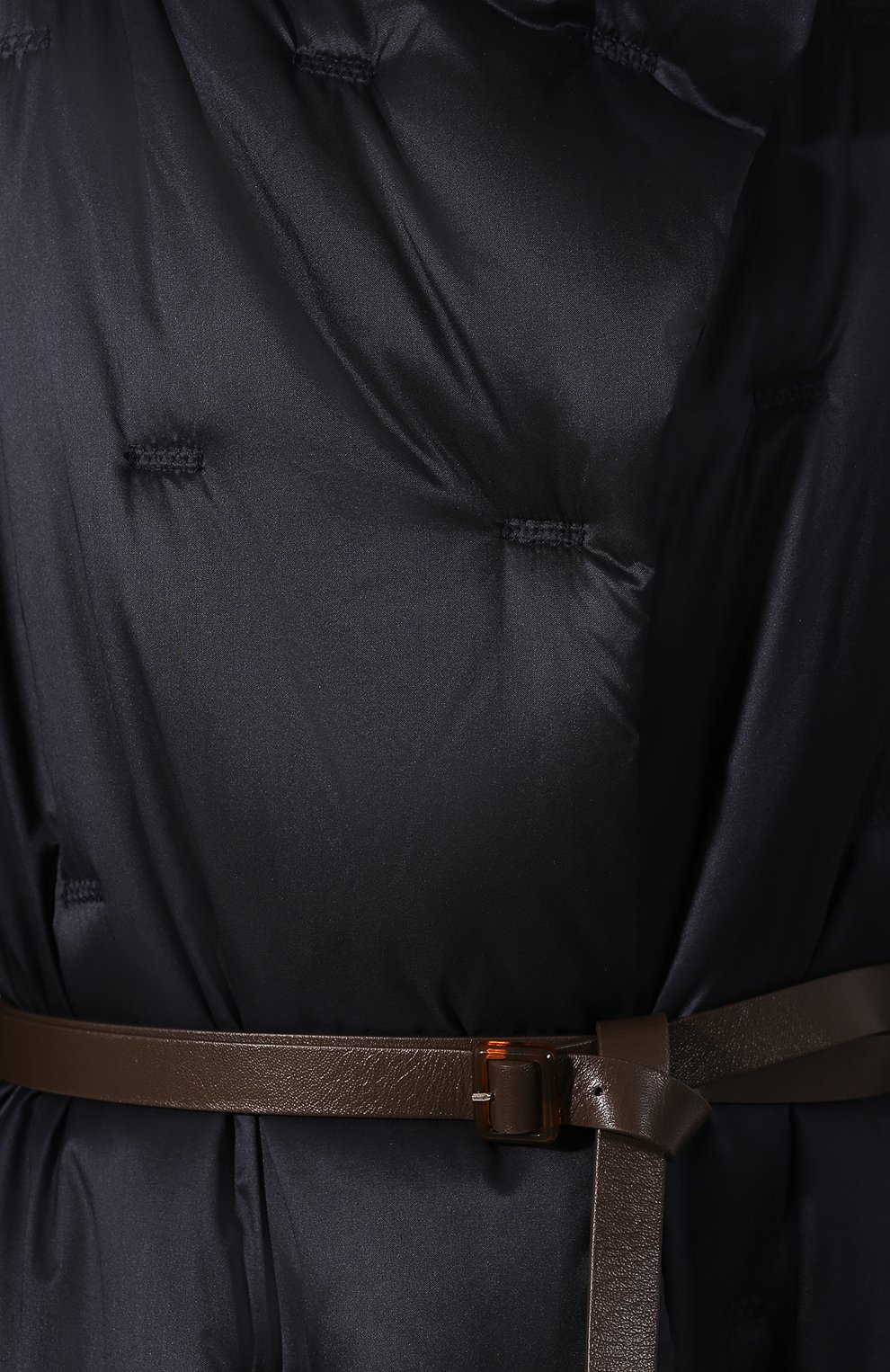 Пальто с поясом GIORGIO ARMANI темно-синего цвета по цене 584000 руб., арт. 0SH0L041/T01I0, фото 5 Пальто с поясом GIORGIO ARMANI, арт. 0SH0L041/T01I0, фото 5