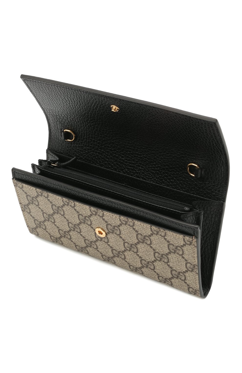 Кожаный кошелек на цепочке petite marmont GUCCI, арт. 546585/17WAG, фото 4