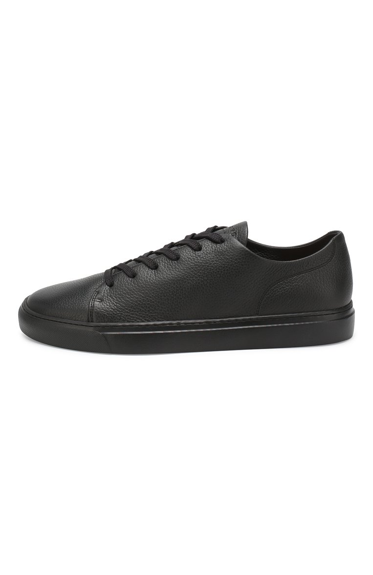 Мужские кожаные кеды HARRYS OF LONDON черного цвета, арт. PURSUIT S0FT MILLED CALF | Фото 3 (Подошва: Плоская; Статус проверки: Проверена категория; Материал внутренний: Натуральная кожа; Материал утеплителя: Без утеплителя; Стили: Классический; Материал сплава: Проставлено; Драгоценные камни: Проставлено; Материал внешний: Натуральная кожа; Кросс-КТ: Низкие; Автоматизация Diginetica: Не назначено)