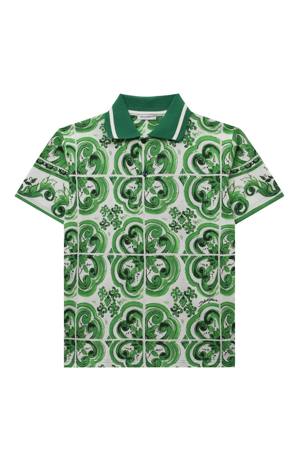 Хлопковое поло DOLCE & GABBANA, арт. L4JTIB/II7CZ, фото 1