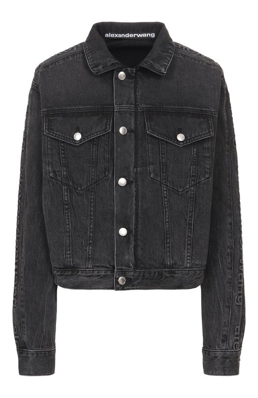 Джинсовая куртка Alexander Wang 4DC1262961 Серый 4DC1262961