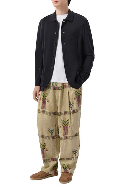 Брюки из лиоцелла и шелка GIORGIO ARMANI, арт. GM003236/TE20760, фото 2