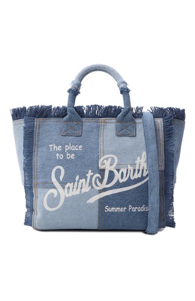 Сумка MC2 SAINT BARTH голубого цвета по цене 23450 руб., арт. C0L0001-00402L/C0LETTE, фото 4 Сумка MC2 SAINT BARTH, арт. C0L0001-00402L/C0LETTE, фото 4