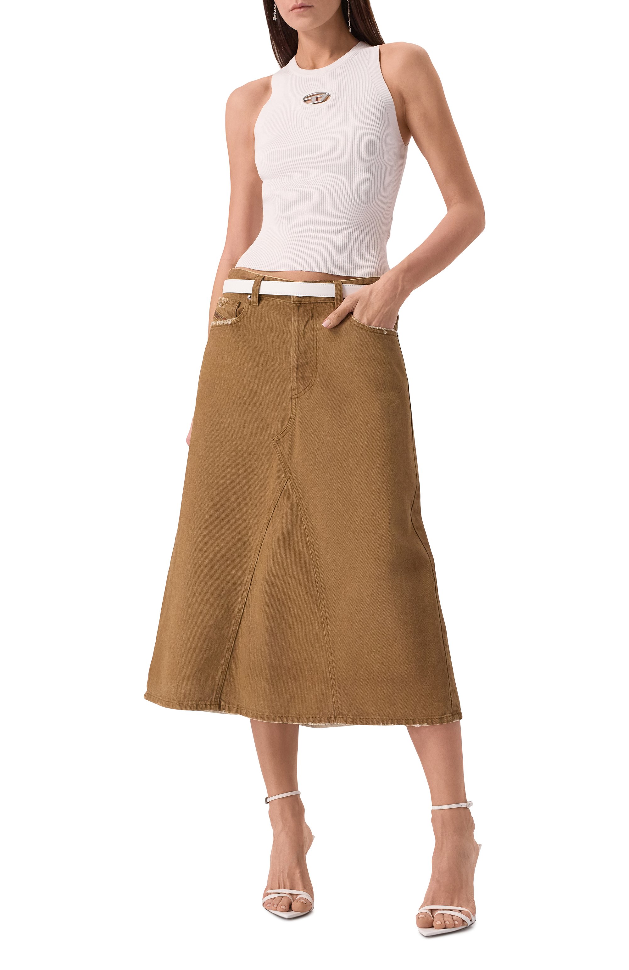 Топ из вискозы DIESEL, арт. A17450/0DLAX, фото 2