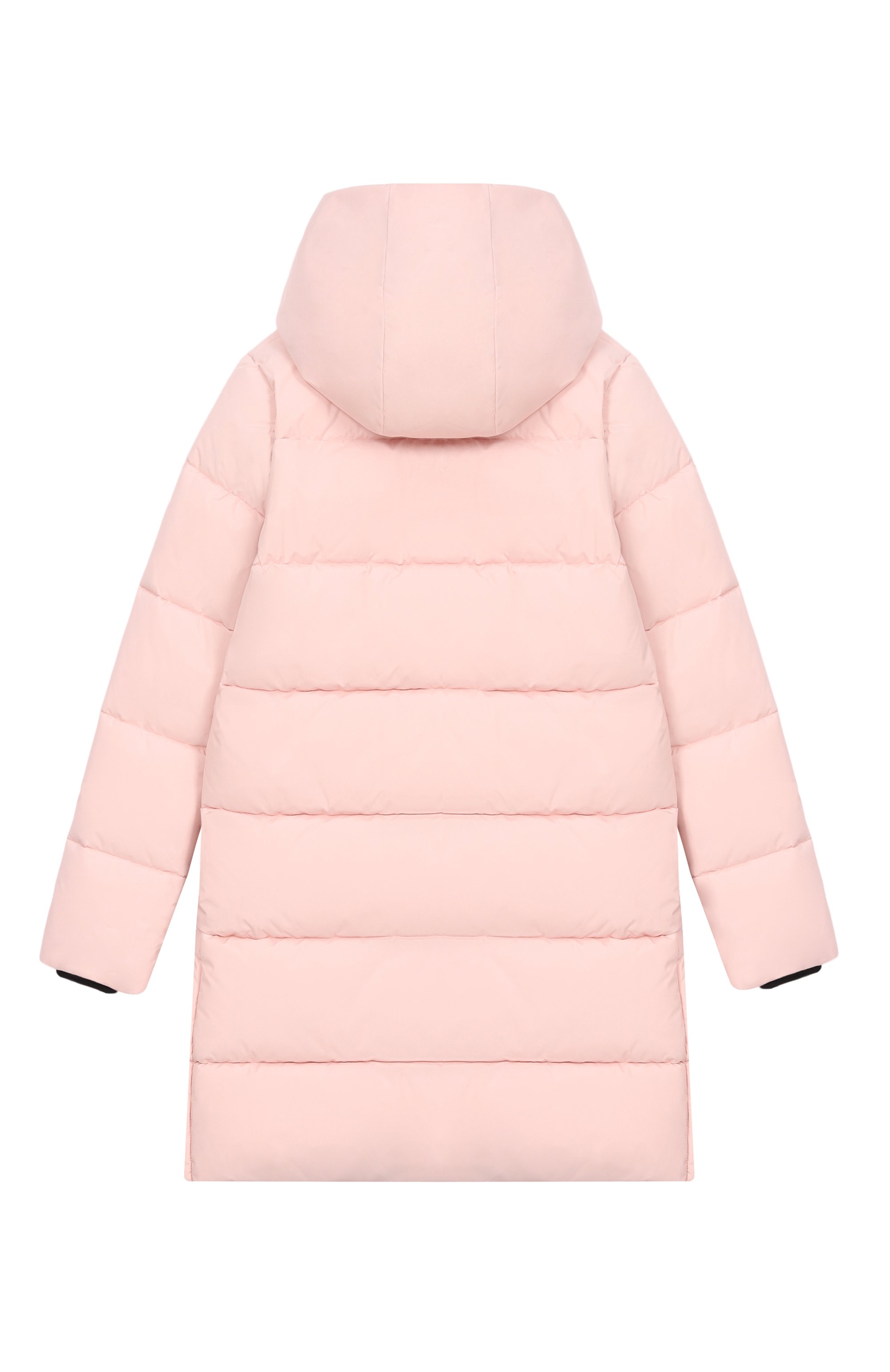 Утепленное пальто SAVE THE DUCK розового цвета по цене 35650 руб., арт. P41909G/TRINI/LEAF21_001, фото 2 Утепленное пальто SAVE THE DUCK, арт. P41909G/TRINI/LEAF21_001, фото 2