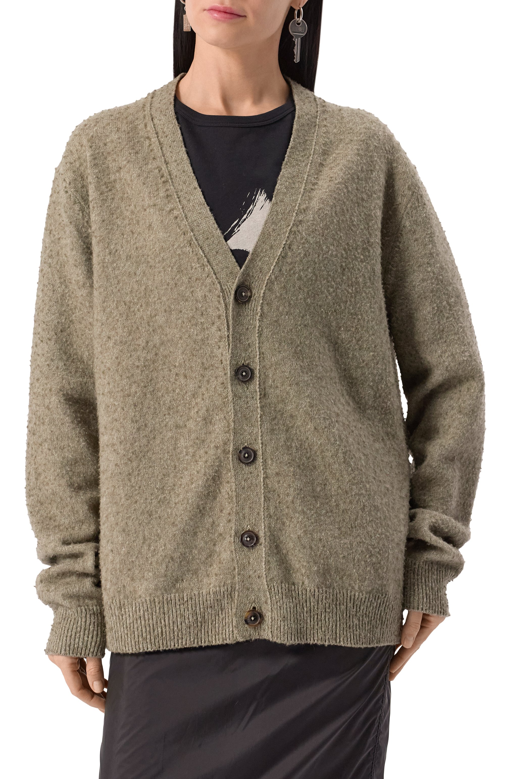 Кардиган из шерсти и хлопка MAISON MARGIELA, арт. S50HP0019/M13108, фото 8