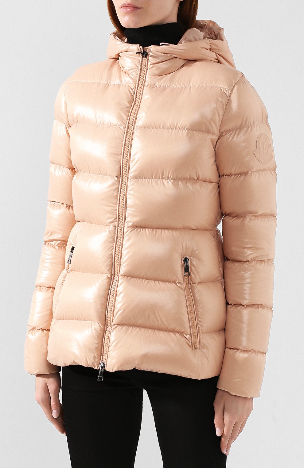 Пуховик rhin MONCLER светло-розового цвета по цене 119500 руб., арт. E2-093-46933-00-C0064, фото 3 Пуховик rhin MONCLER, арт. E2-093-46933-00-C0064, фото 3