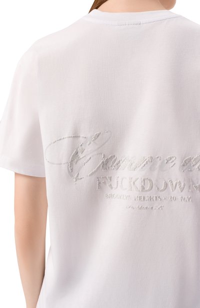 Хлопк�овая футболка COMME DES FUCKDOWN, арт. CFABW01397, фото 5