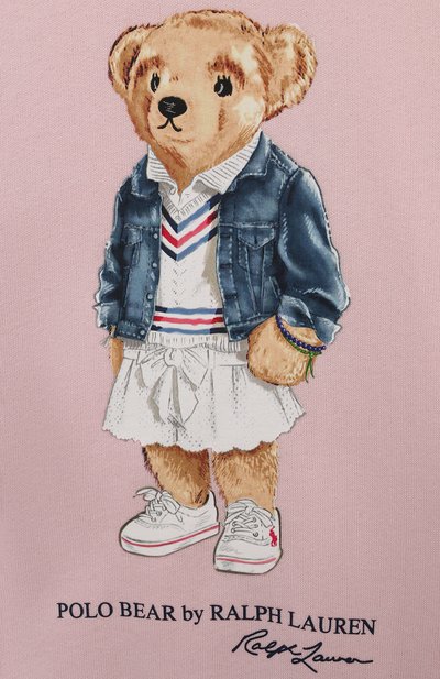 Хлопковый свитшот POLO RALPH LAUREN, арт. 312868491, фото 3