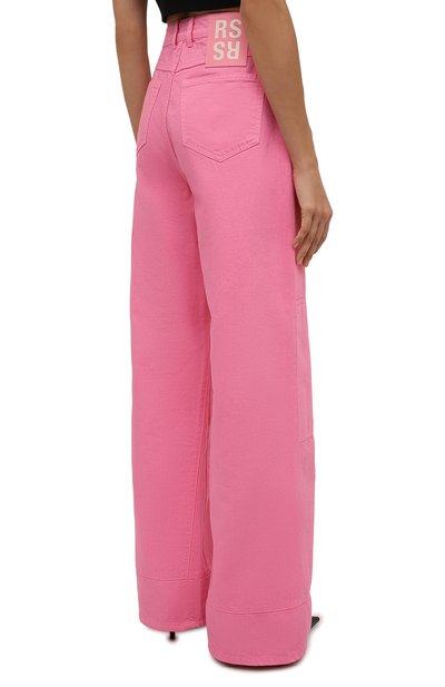 Джинсы RAF SIMONS светло-розового цвета по цене 76650 руб., арт. 212-W316-10032, фото 4 Джинсы RAF SIMONS, арт. 212-W316-10032, фото 4
