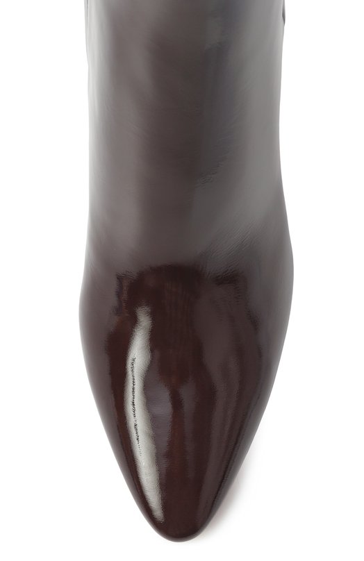 Кожаные ботильоны Amelia Gianvito Rossi G72945.85RIC.NUIB0UR Бордовый  G72945.85RIC.NUIB0UR Фото 6