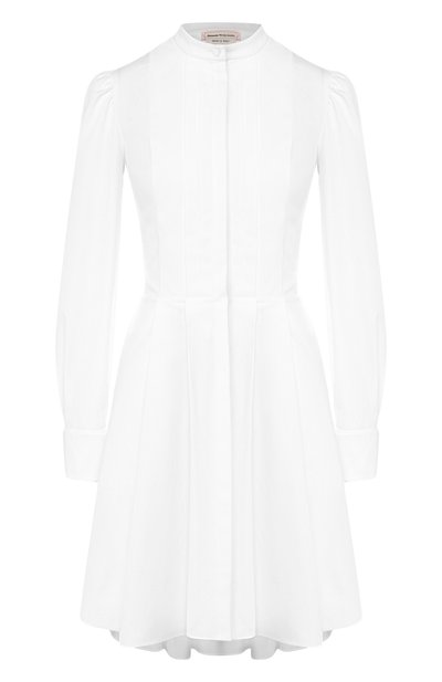 Хлопковое платье ALEXANDER MCQUEEN, арт. 609723/QAAAD, фото 1