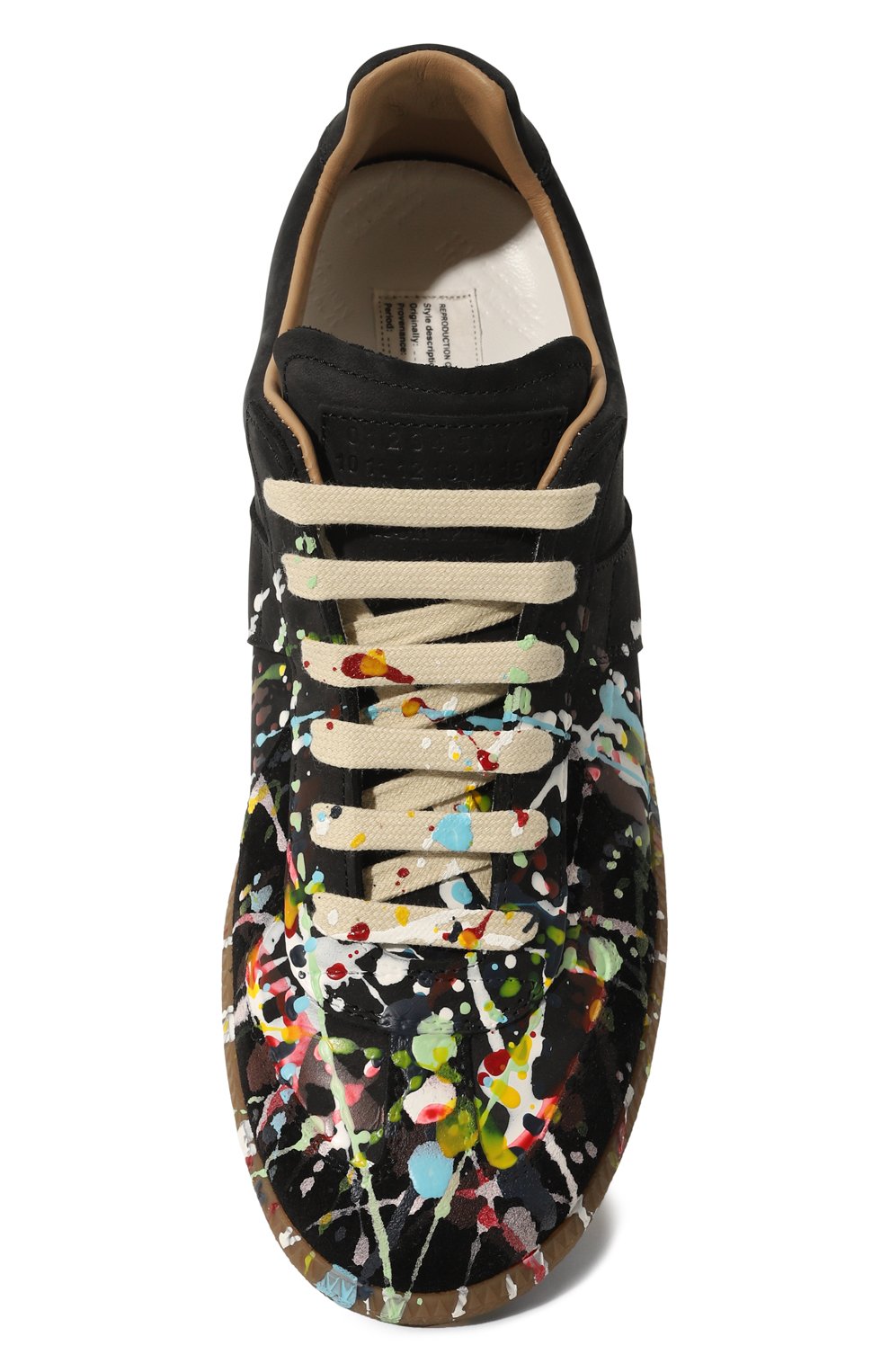 Кожаные кеды replica MAISON MARGIELA, арт. S57WS0240/P1892, фото 4