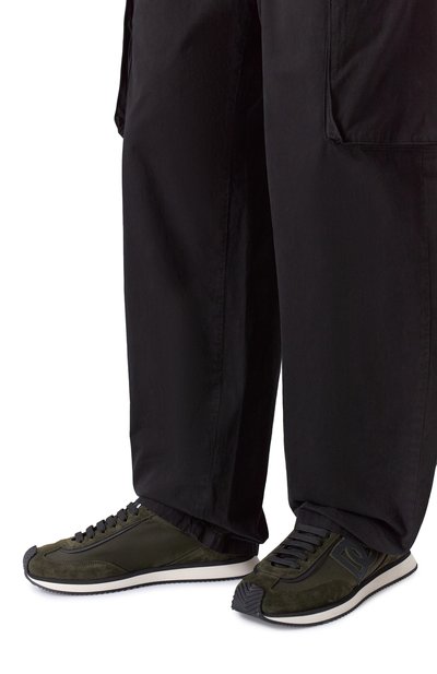 Комбинированные кроссовки dg cushion DOLCE & GABBANA, арт. CS2288/A0126, фото 3