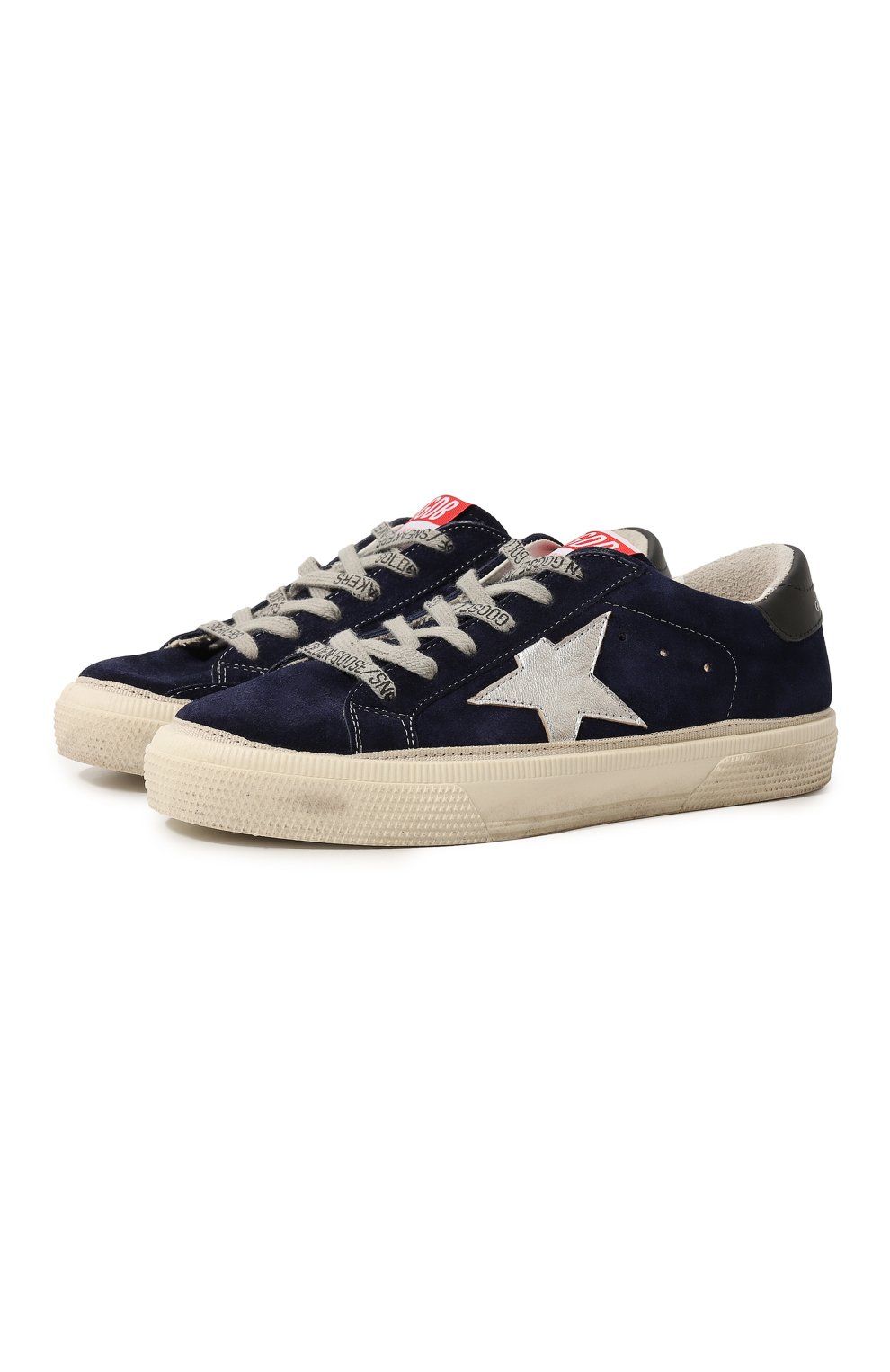 Кожаные кеды may GOLDEN GOOSE DELUXE BRAND, арт. GTF00112.F003296, фото 1