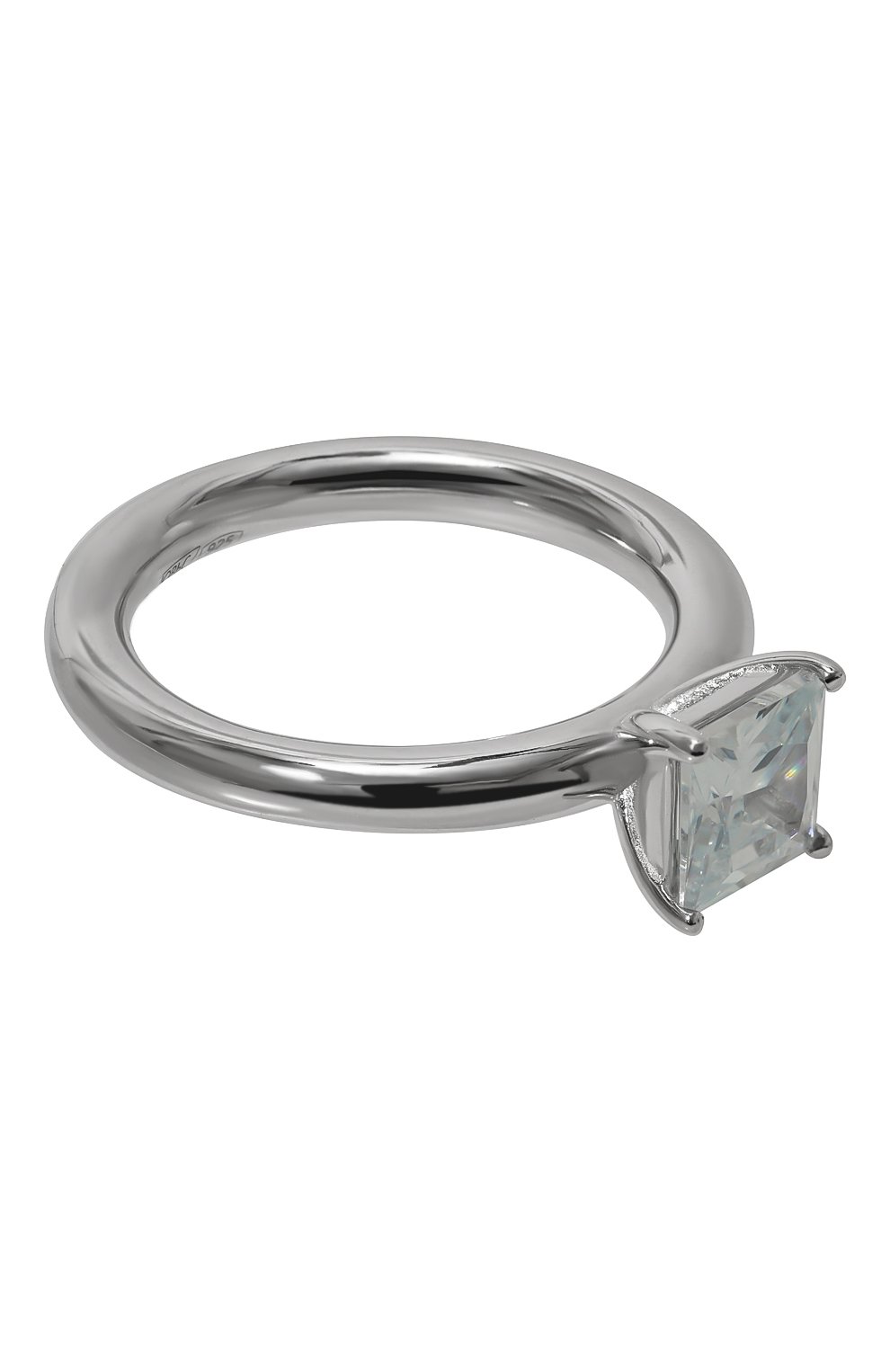 Кольцо JEWLIA серебряного цвета по цене 10500 руб., арт. JR-191А, фото 1 Кольцо JEWLIA, арт. JR-191А, фото 1