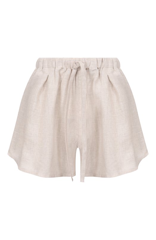 Льняные шорты Maurizio W01130881 Бежевый W01130881