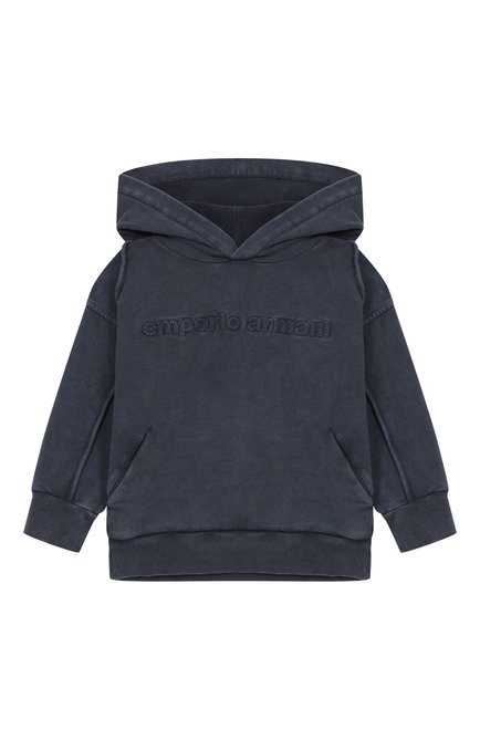 Хлопковое худи EMPORIO ARMANI, арт. EB000465/AF16138