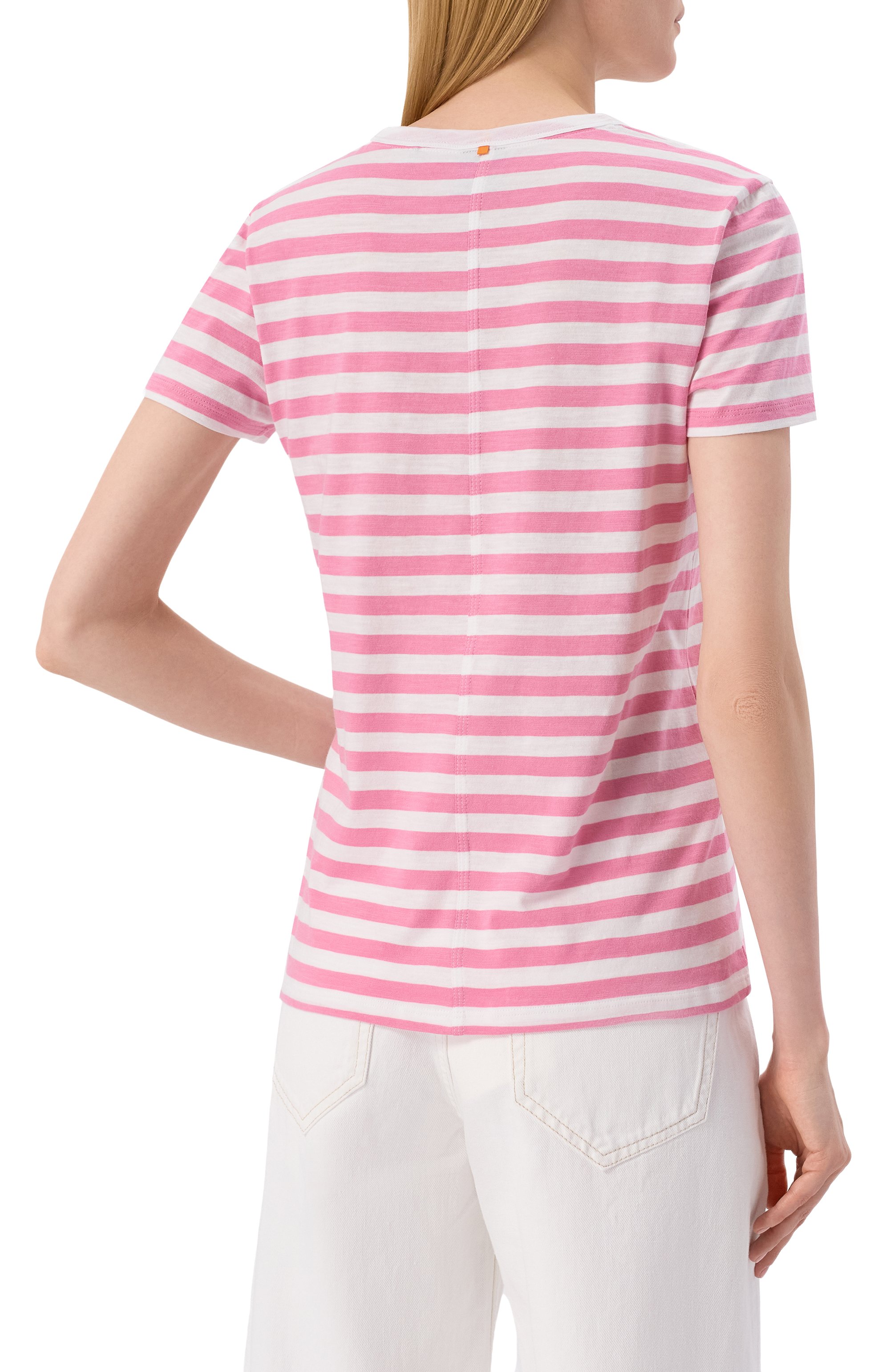 Хлопковая футболка BOSS ORANGE, арт. 50504192, фото 4