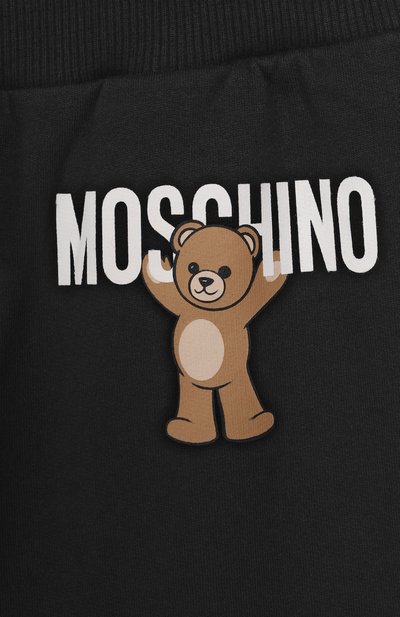 Хлопковые джоггеры MOSCHINO, арт. HUP08T/LCA40/10-14, фото 3