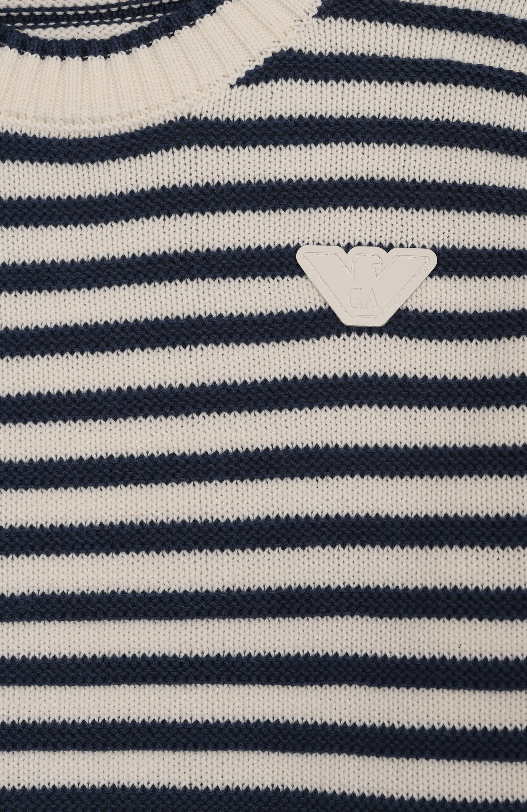 Хлопковый пуловер EMPORIO ARMANI, арт. EB000303/AF14757, фото 3