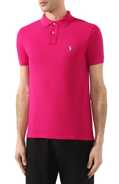Хлопковое поло POLO RALPH LAUREN, арт. 710795080, фото 3