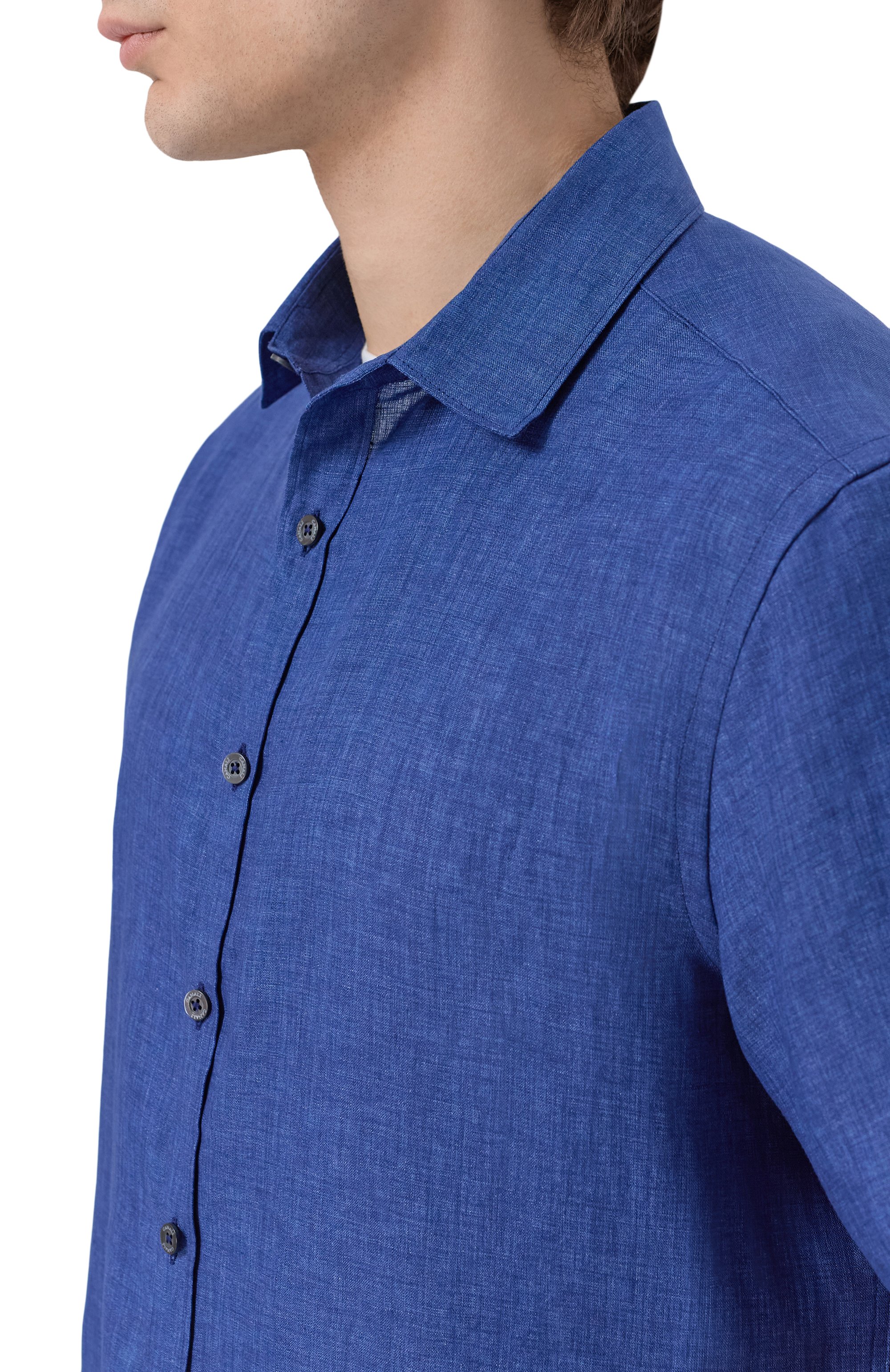 Льняная рубашка CANALI, арт. CSM7077/GL03099, фото 5