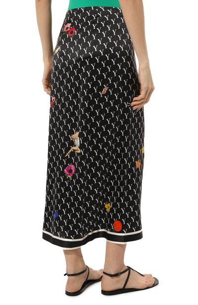 Шелковая юбка YANINA, арт. 0-2502, фото 4