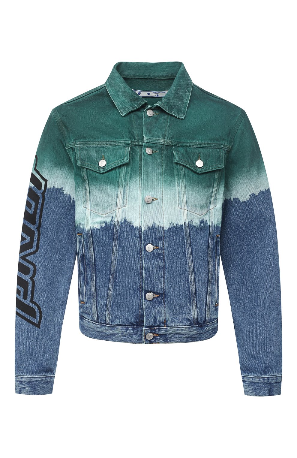 Джинсовая куртка OFF-WHITE, арт. 0MYE054E20DEN0024510, фото 1