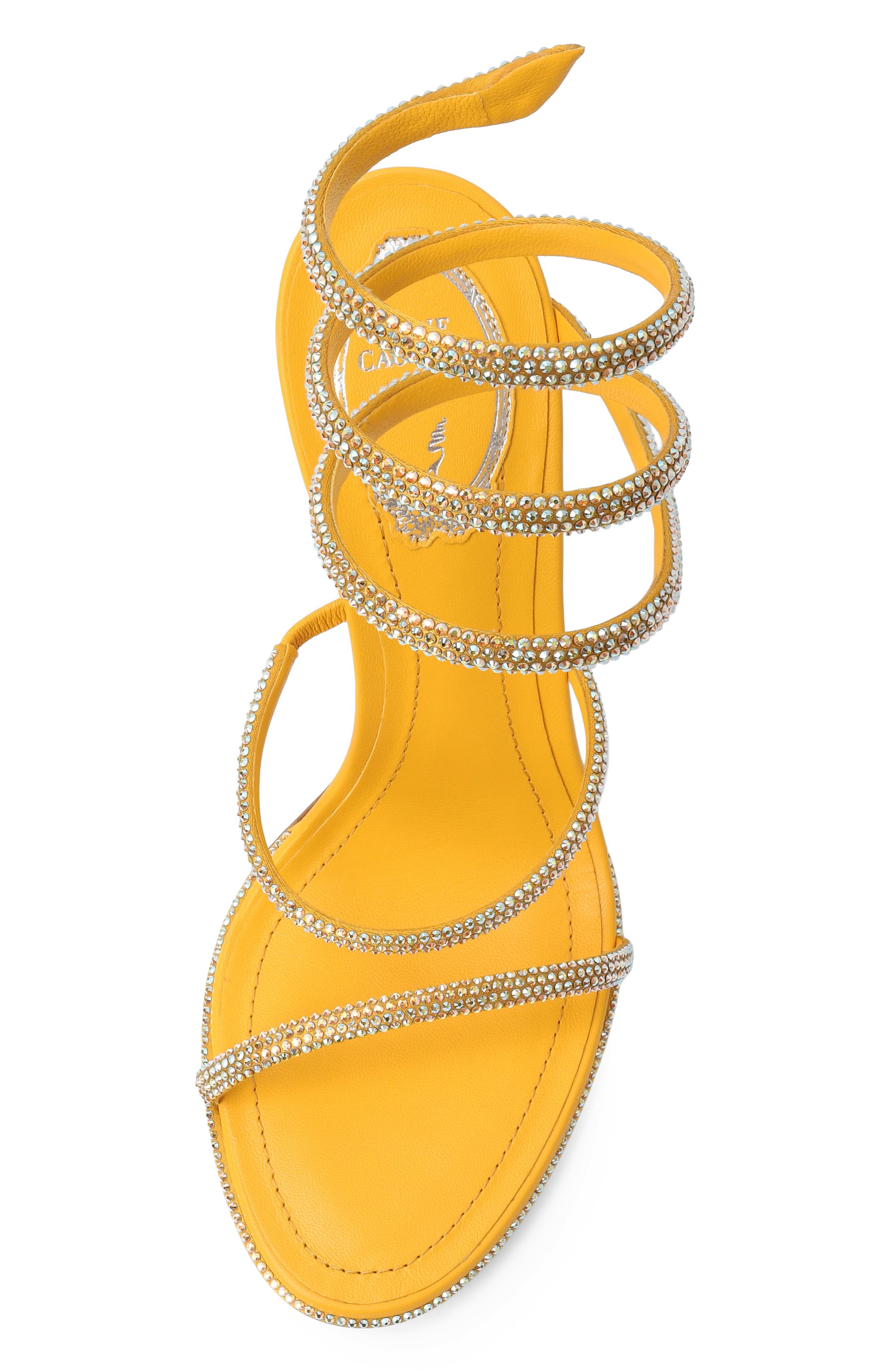 Текстильные босоножки cleo 105 RENE CAOVILLA, арт. C12538-105/R001, фото 6