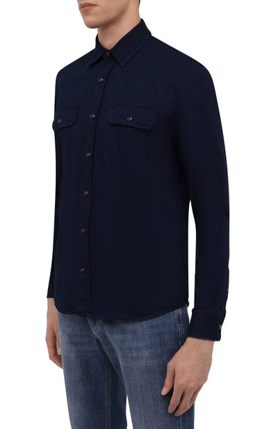 Джинсовая рубашка ZEGNA, арт. UZX25/STT3, фото 3