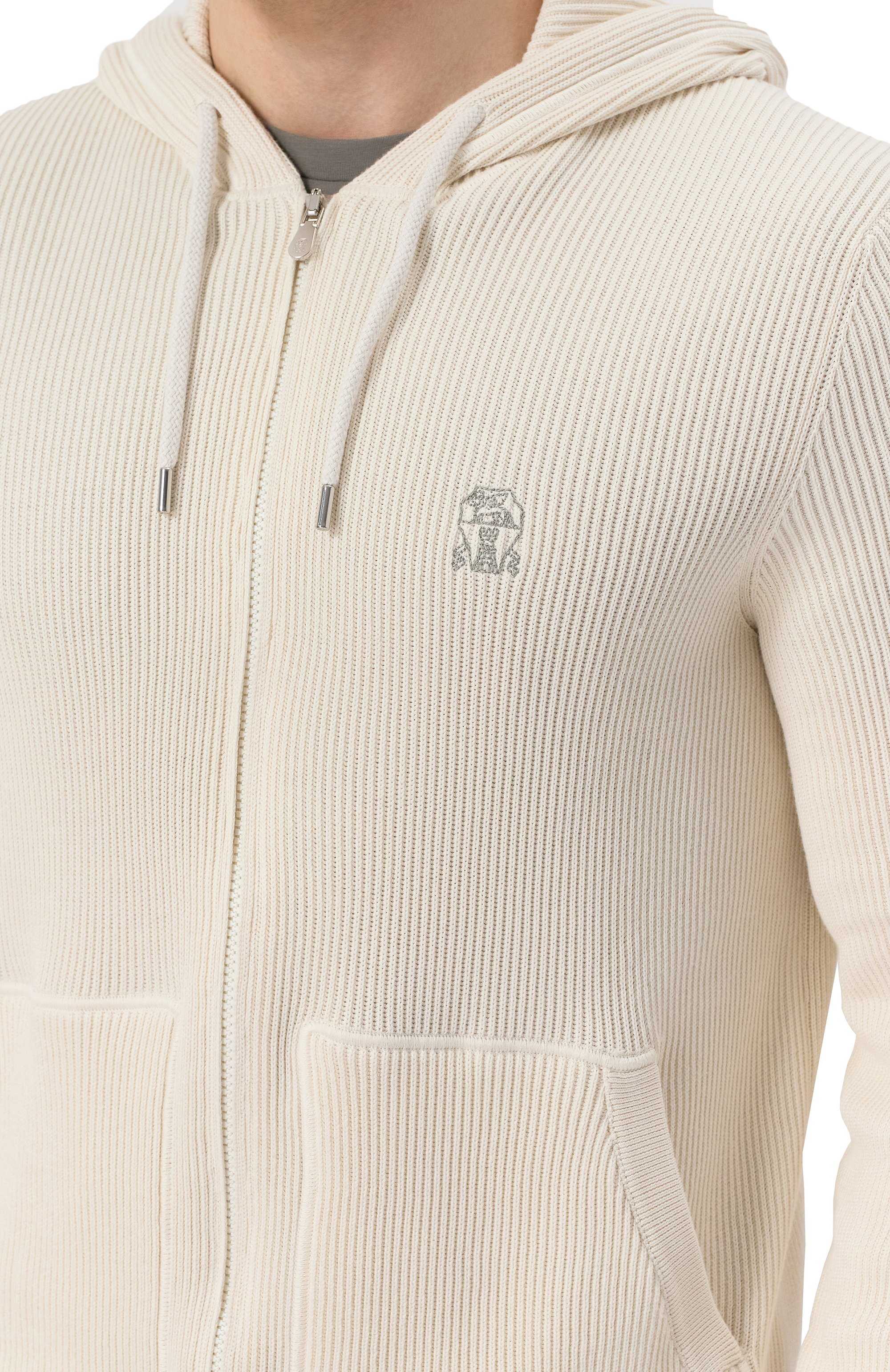 Хлопковый кардиган BRUNELLO CUCINELLI, арт. M29200416G, фото 5