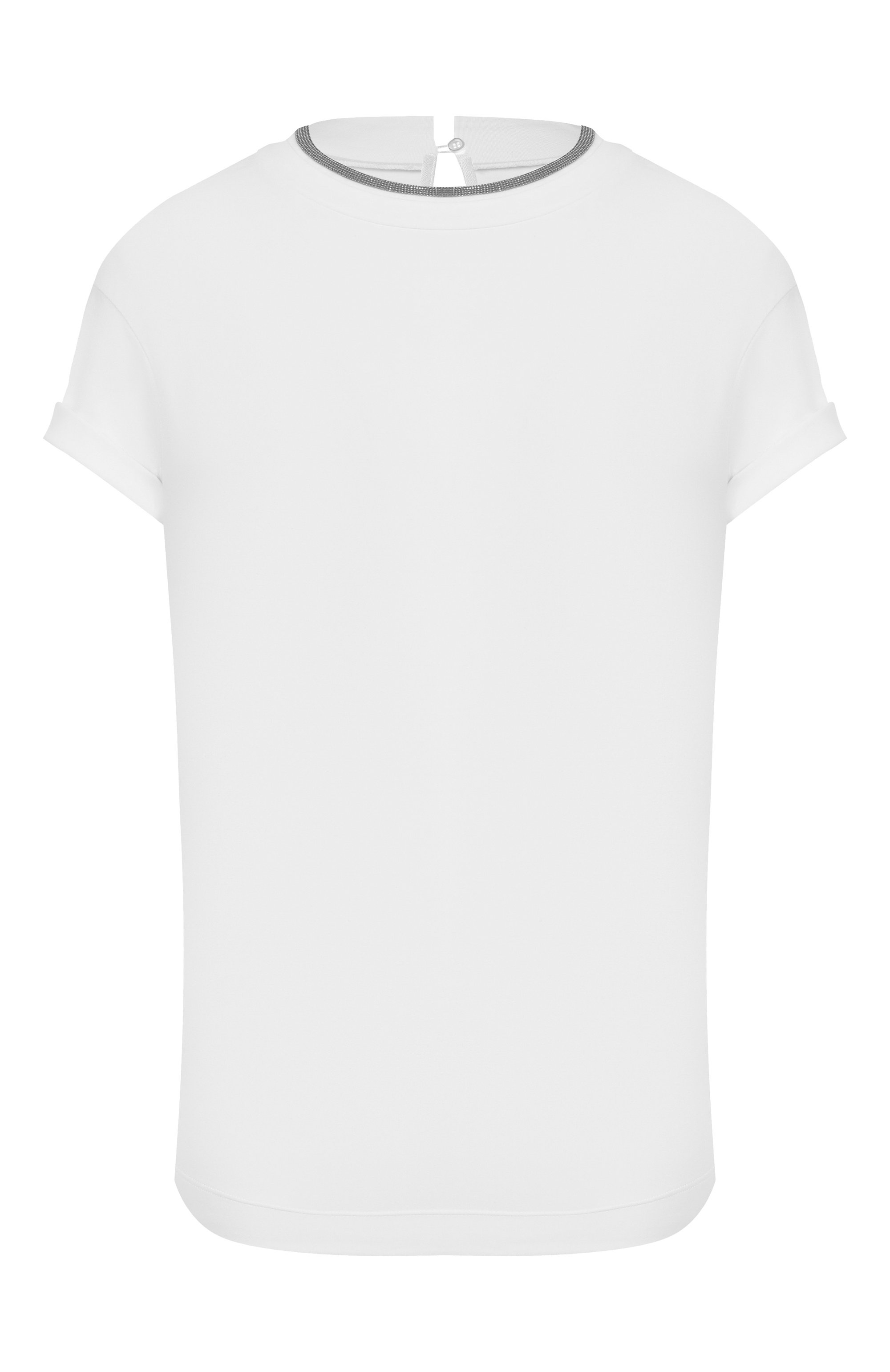 Хлопковый топ BRUNELLO CUCINELLI, арт. M0T18BD200, фото 1