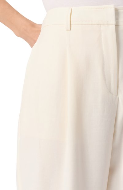 Брюки из хлопка и лиоцелла BOSS ORANGE, арт. 50546207, фото 5