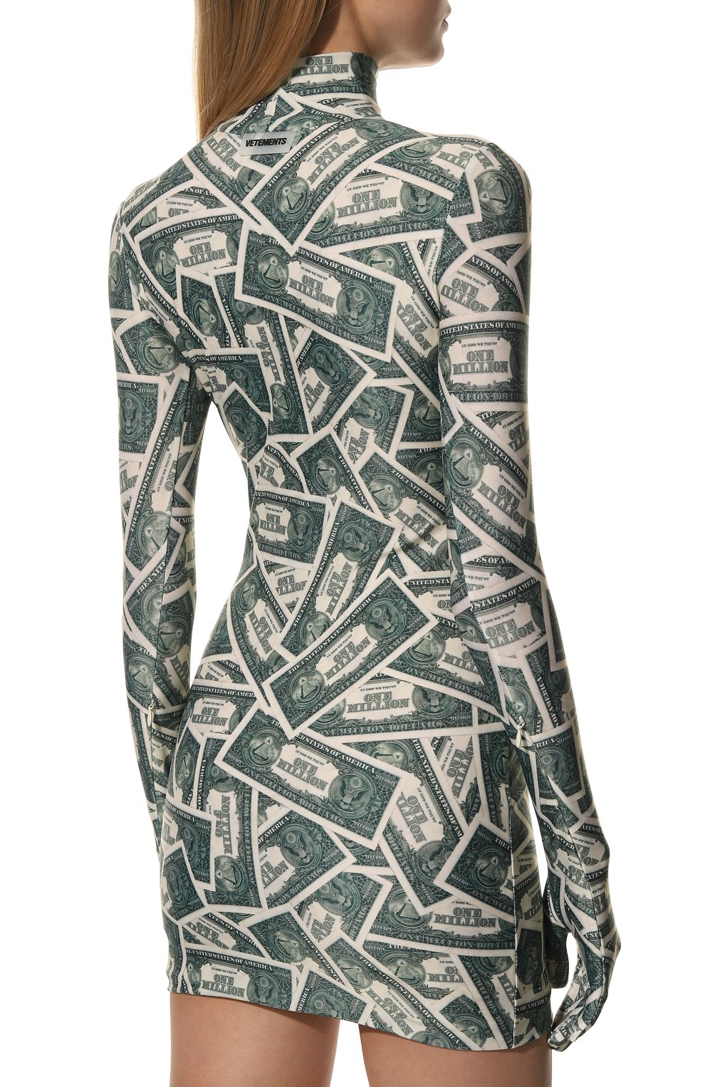 Платье VETEMENTS, арт. WA53DR200M 2746/MILLI0N D0LLAR, фото 4