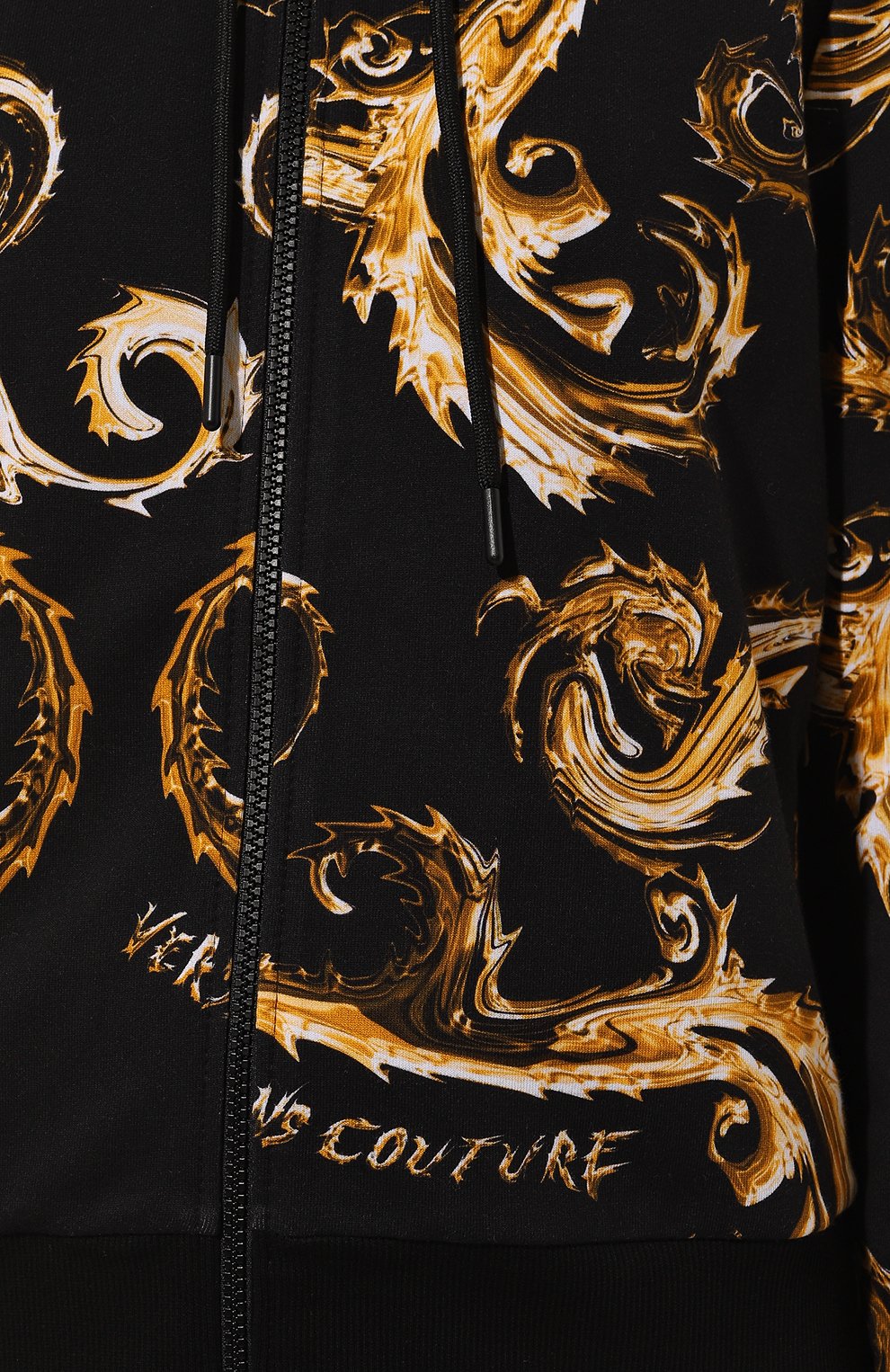 Хлопковая толстовка VERSACE JEANS COUTURE, арт. 77HAI306/FS171, фото 5