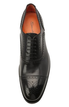Кожаные оксфорды SANTONI, арт. MCPH17555RB2IVVDU59, фото 1