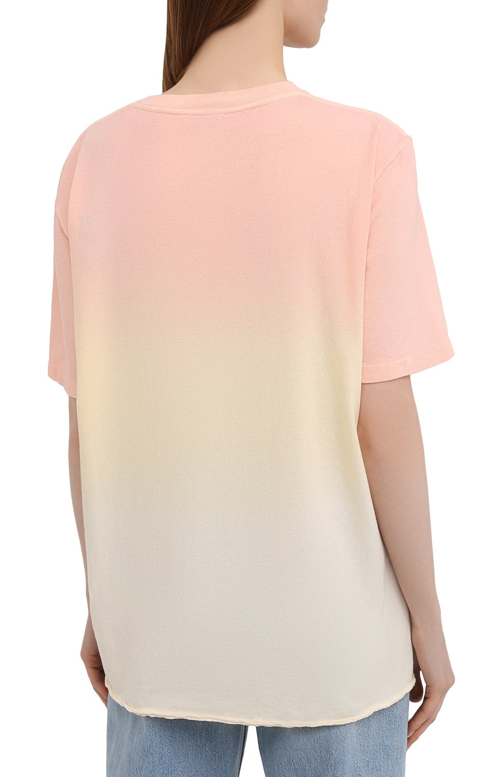 Хлопковая футболка SAINT LAURENT, арт. 649046/Y36AI, фото 4