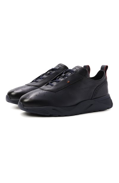 Мужские кожаные кроссовки innova SANTONI, арт. MBIG22073N0TPEVU