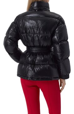 Женский пуховик PERFECT MOMENT черного цвета, арт. W3001044/MAYA PARKA | Фото 9 (Драгоценные камни: Проставлено; Материал сплава: Проставлено; Длина (верхняя одежда): Короткие; Материал утеплителя: Пух и перо; Рукава: Длинные; Материал подклада: Синтетический материал; Стили: Кэжуэл; Кросс-КТ: Пуховик; Материал внешний: Синтетический материал)
