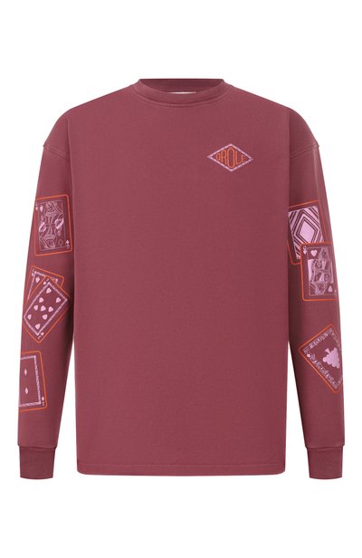 Мужская хлопковый лонгслив DROLE DE MONSIEUR, арт. M-TS347-C0248-BY