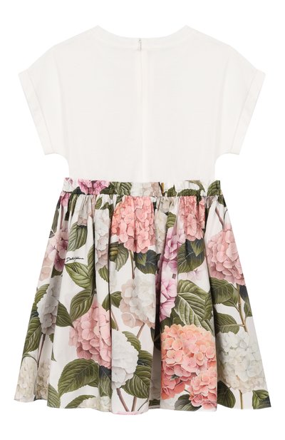 Хлопковое платье DOLCE & GABBANA, арт. L5JDAU/G7PQP