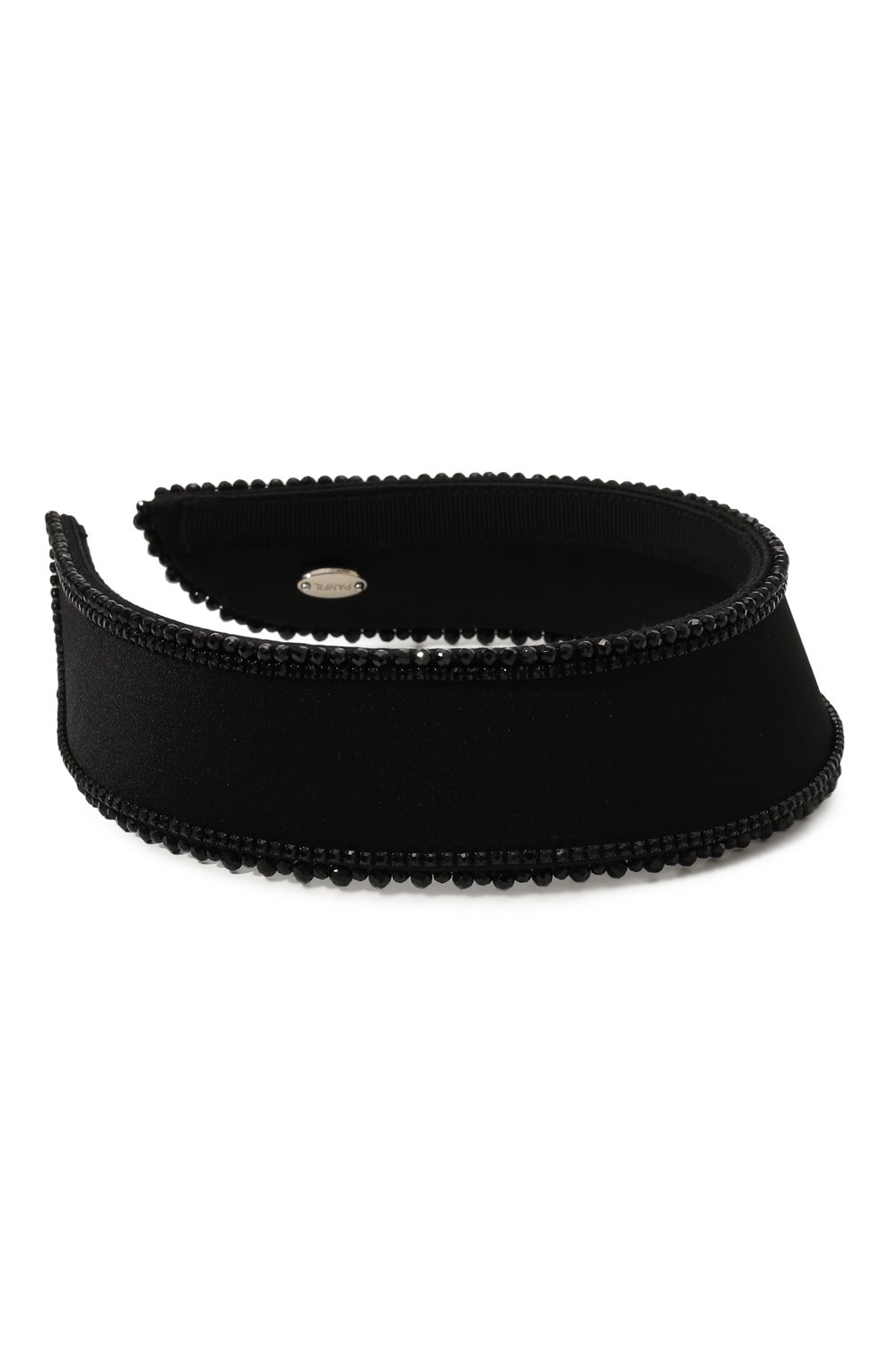 Ободок для волос PANFIL черного цвета по цене 30000 руб., арт. 0-KOK3-DB2, фото 3 Ободок для волос PANFIL, арт. 0-KOK3-DB2, фото 3