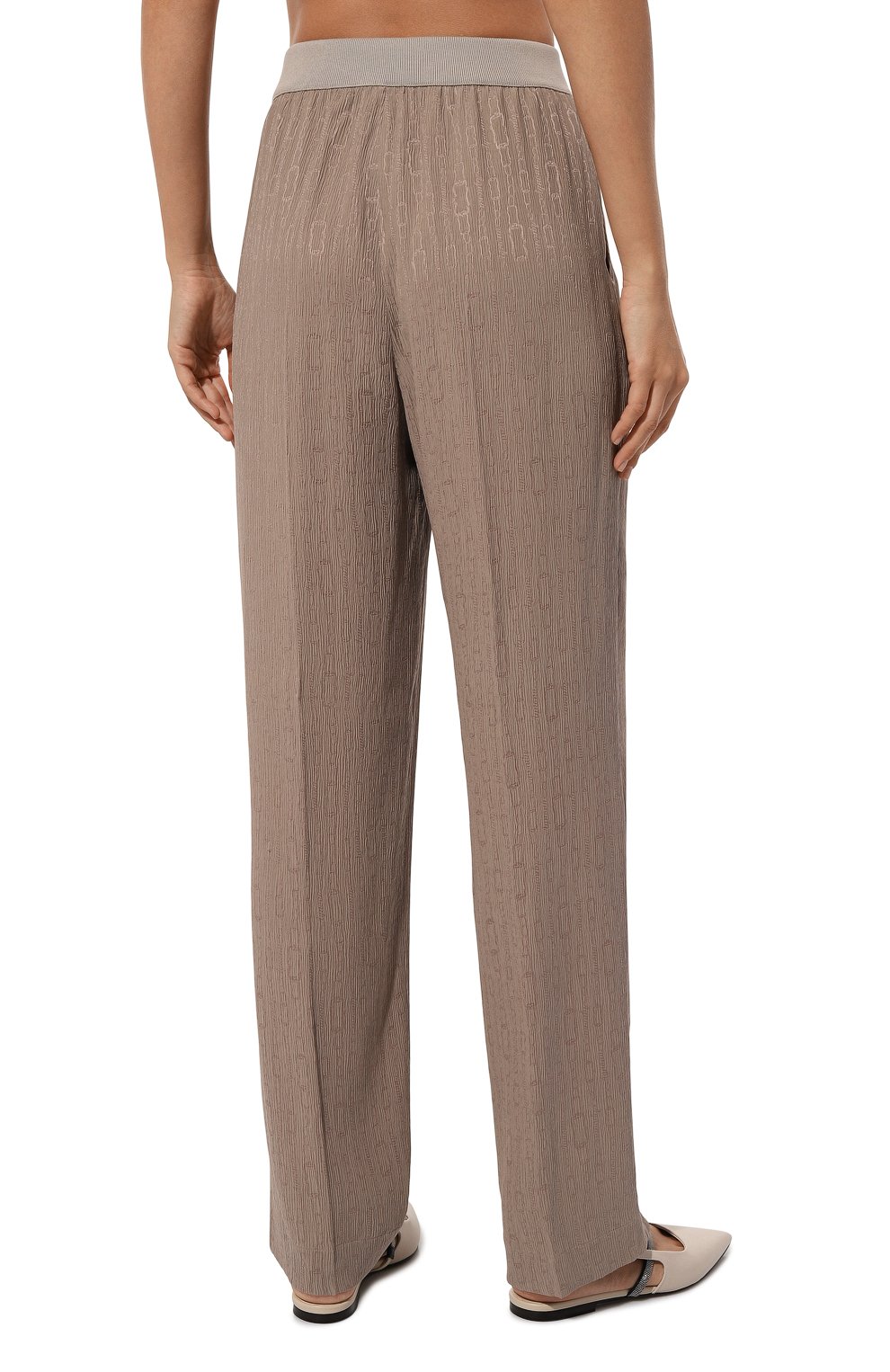 Шелковые брюки AGNONA, арт. T70608E/S5029E, фото 4